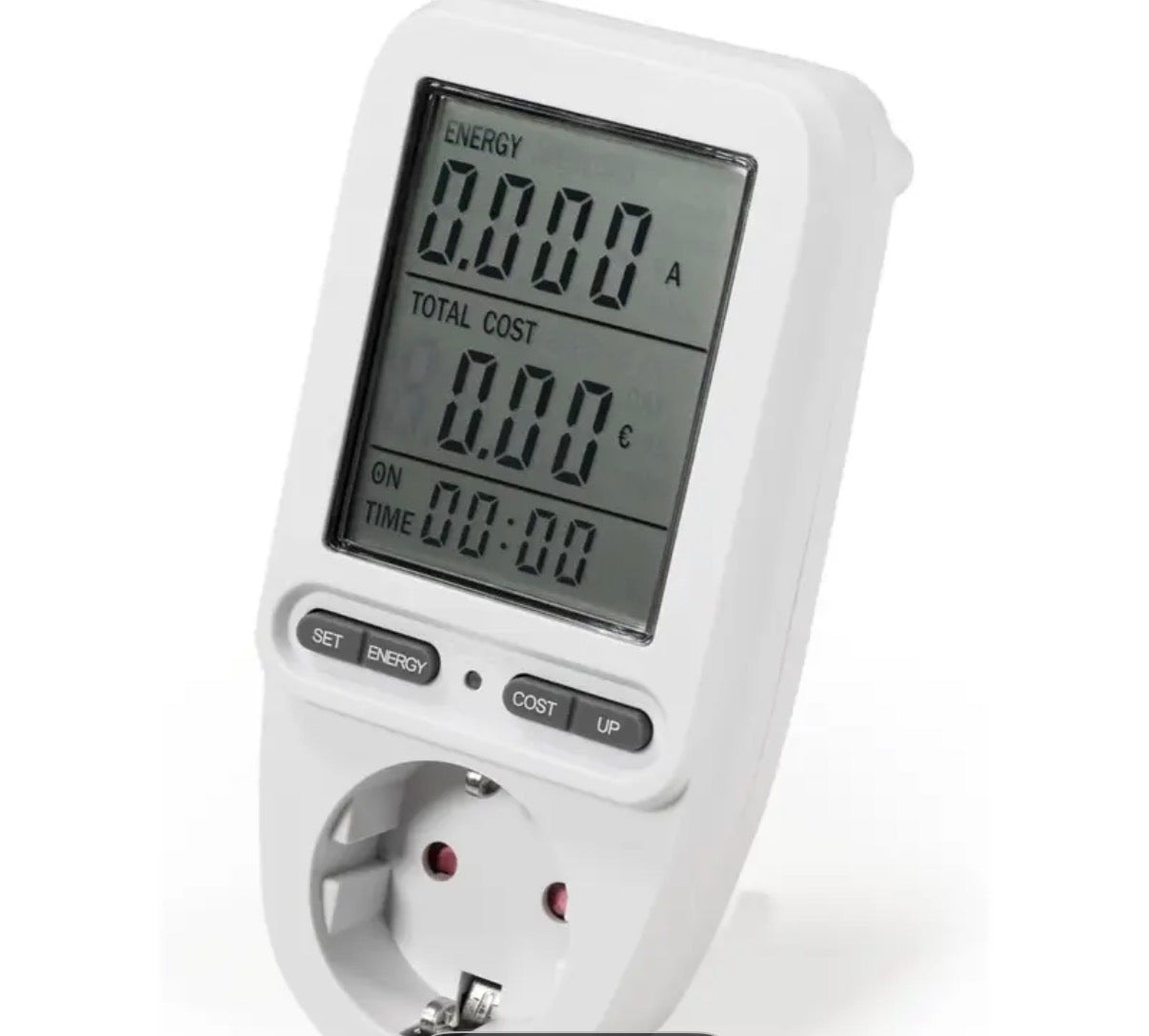 Energiekosten Messgerät | EM-70 | Strommessgerät digitaler Energieverbrauchsmessgerät Stromzähler für Steckdose
