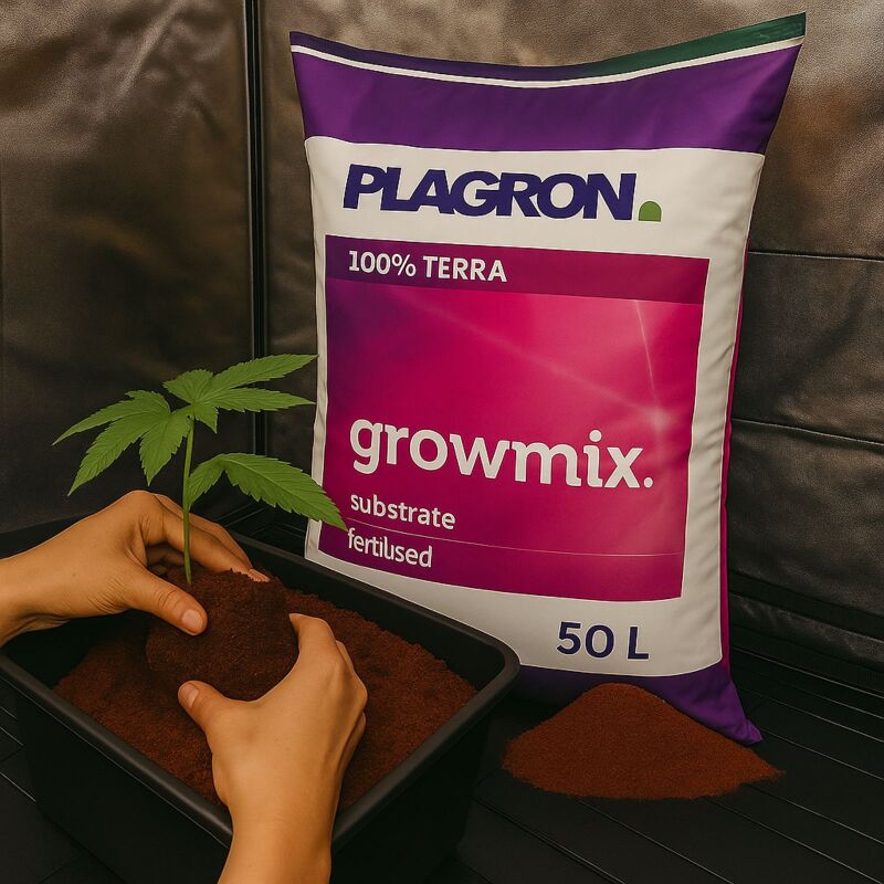 Plagron Growmix 50 Liter – Universalerde für Wachstum