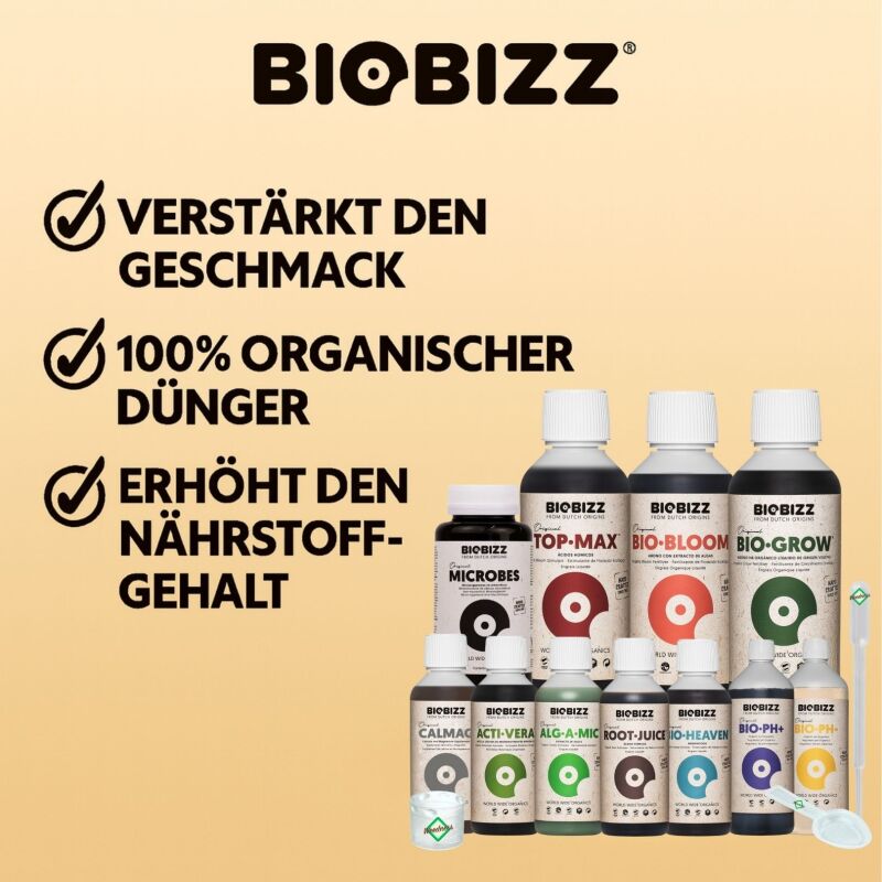 BioBizz 11-Teiliges Dünger Set All-Star XXXL – Bio Grow Dünger