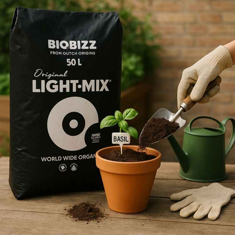 BioBizz Light Mix 50 Liter – Bio Erde Leicht gedüngt