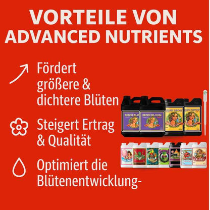 Advanced Nutrients 7-teiliges Dünger Set XL – Pflanzen Nährstofflösung Set