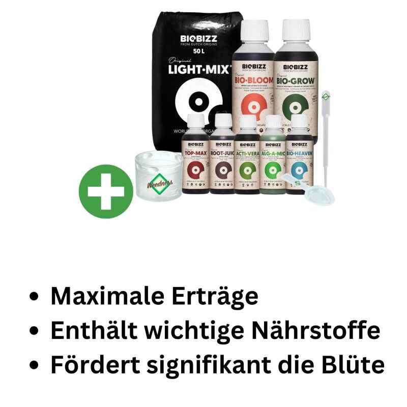 BioBizz Light Mix Erd-Set Big – Bio Anzuchterde