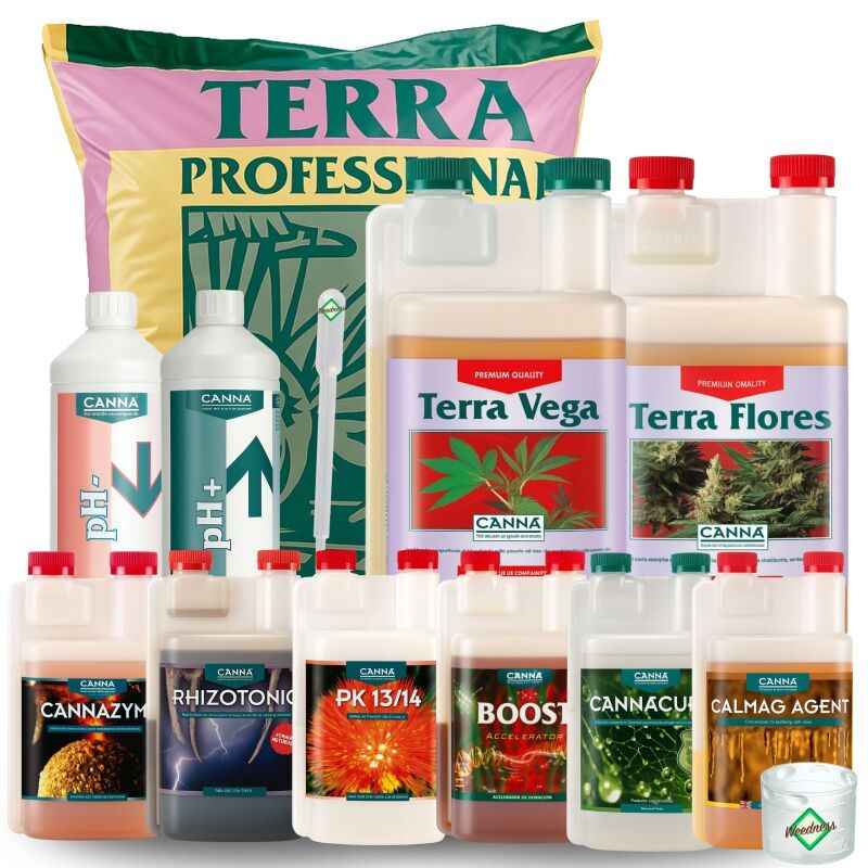 Canna Terra Prof. Erde-Set Big XL – Pflanzenzucht Blumenerde