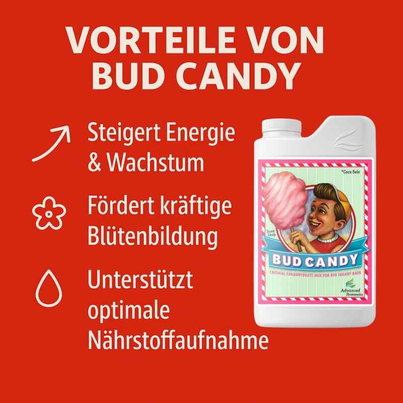 Advanced Nutrients Bud Candy 1 Liter – Energiebooster & Zuckerzusatz