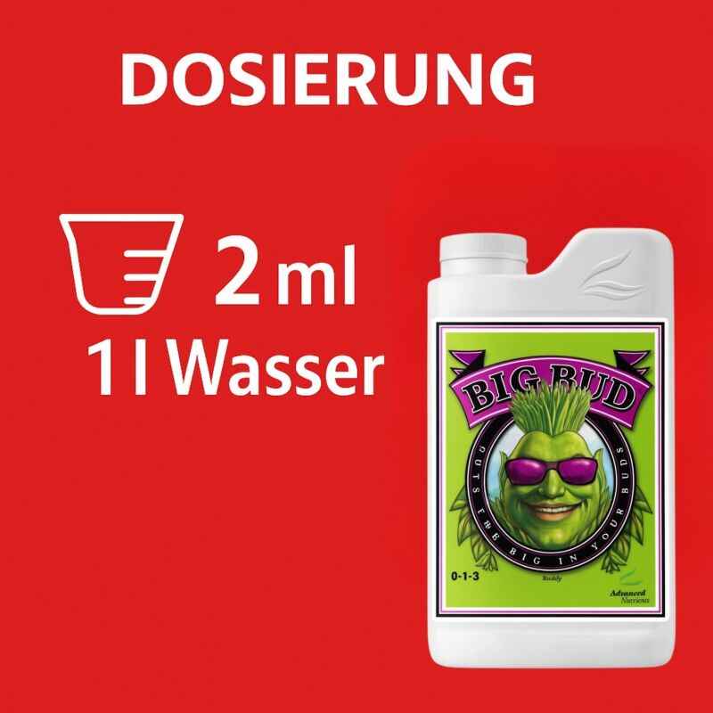 Advanced Nutrients Big Bud 1 Liter – Blütenbooster für maximalen Ertrag