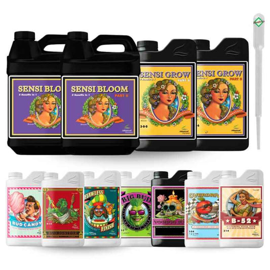 Advanced Nutrients 7-teiliges Dünger Set XL – Pflanzen Nährstofflösung Set