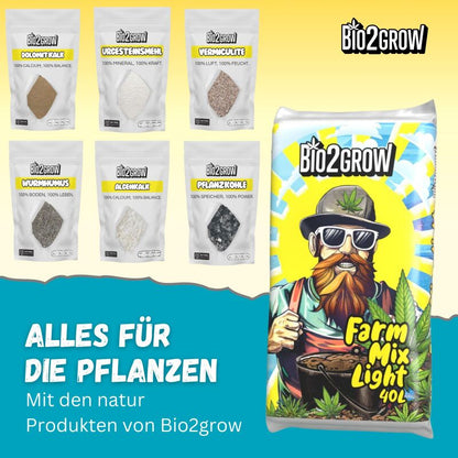 Bio2Grow Hornmehl 500 Gramm – Organischer Stickstoffdünger
