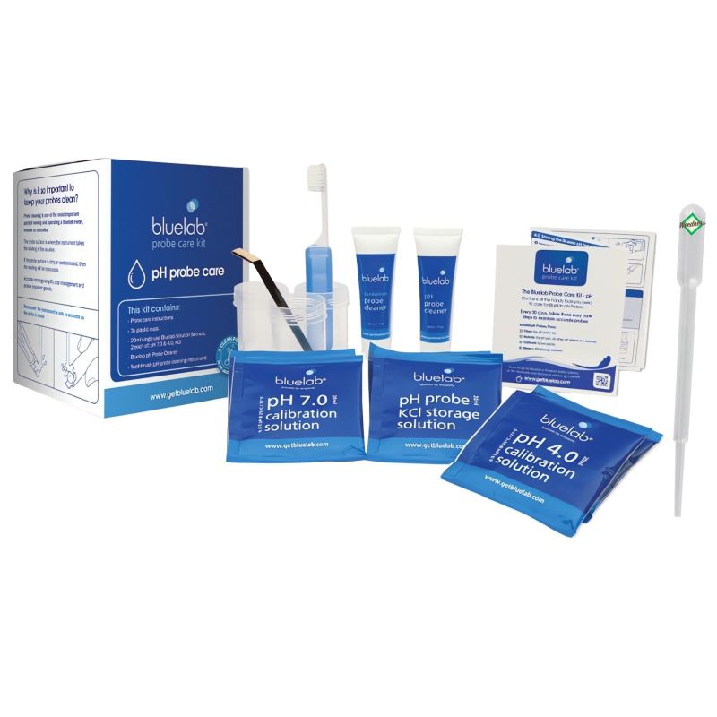 Bluelab pH Reinigungs- und Kalibrier-Set – pH-Meter Pflegeset