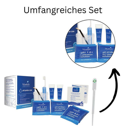 Bluelab pH Reinigungs- und Kalibrier-Set – pH-Meter Pflegeset