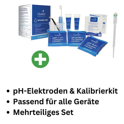Bluelab pH Reinigungs- und Kalibrier-Set – pH-Meter Pflegeset