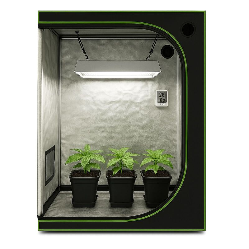 Darkbox Grow Zelt 120x120x220 cm - Indoor Growbox