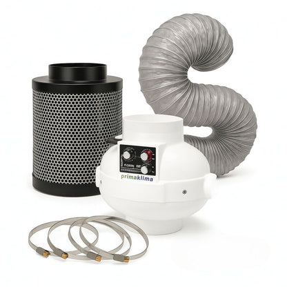 Grow Abluft Set Prima Klima Controlled 0-1180 m³ – Lüftungssystem Growbox