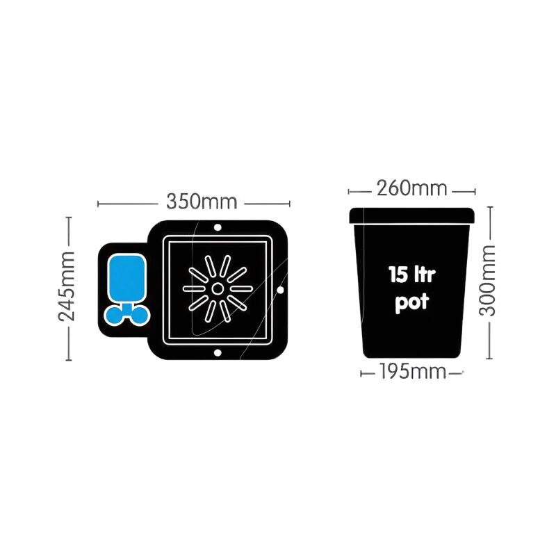 Autopot Bewässerungssystem 8 Pflanzen – Automatisches Bewässerungssystem