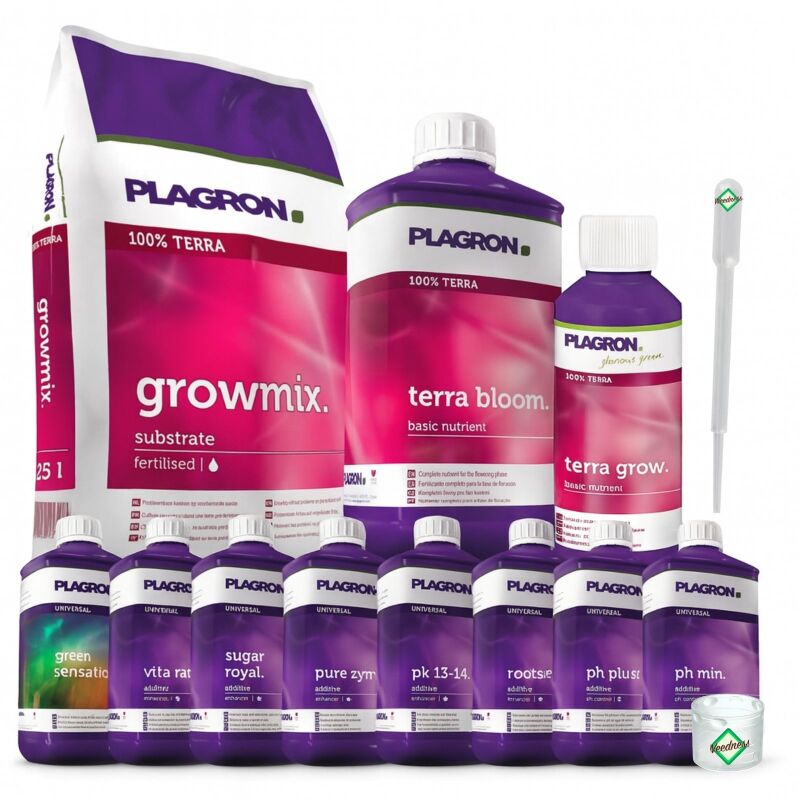 Plagron Growmix Erde-Set Big XL – Grow Erde Komplett-Set