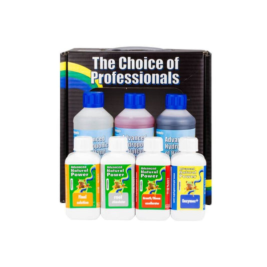 Advanced Hydroponics 7-teiliges Dünger Set – Hydro Dünger Set Profi