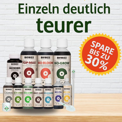 BioBizz 11-Teiliges Dünger Set All-Star XXXL – Bio Grow Dünger