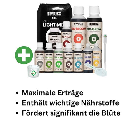 BioBizz Light-Mix Erd Set Big All Extrem – Leichte Blumenerde Großpack