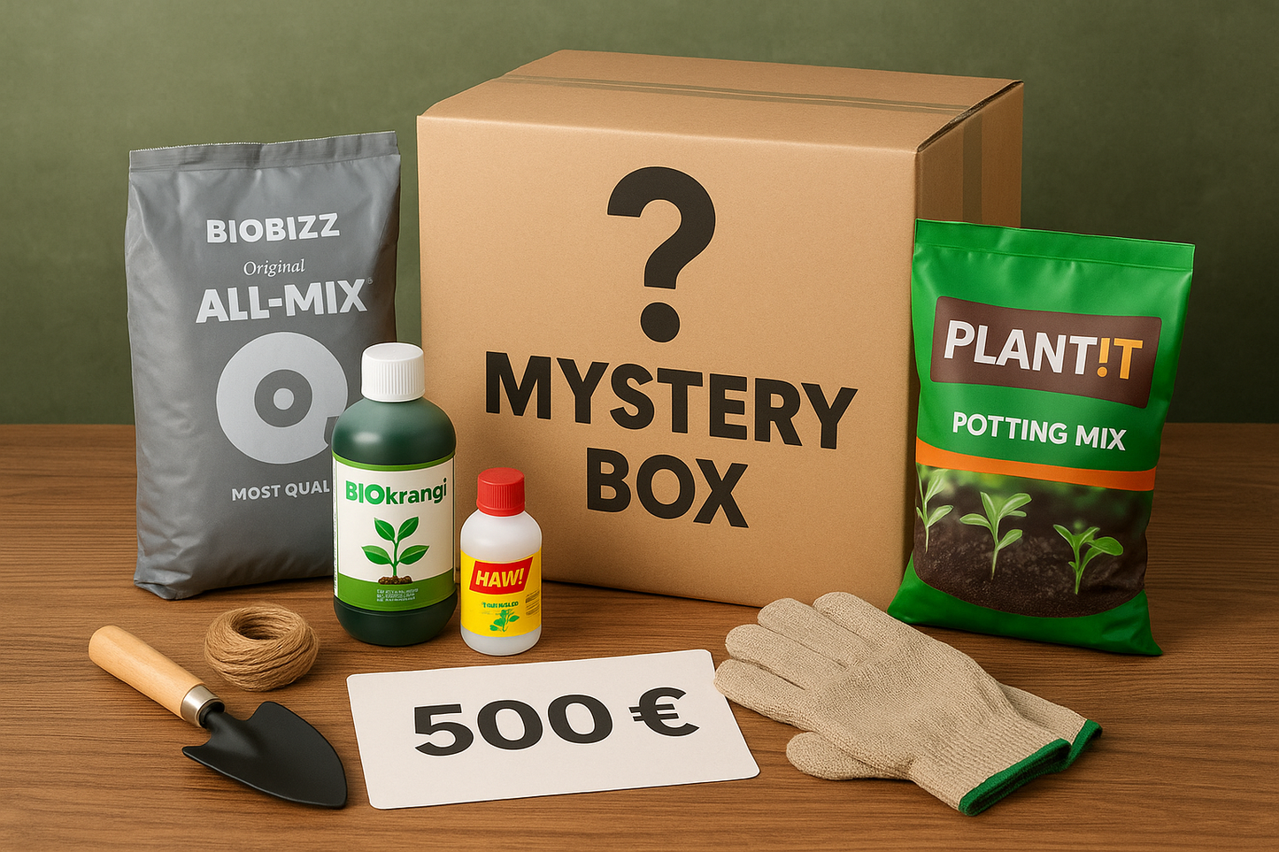 🌿 Geheimnisvolle Garten-Mystery-Box voller Überraschungen! 🌿