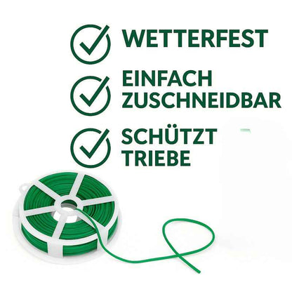 Pflanzendraht 50 Meter Rolle – Biegedraht Pflanzen