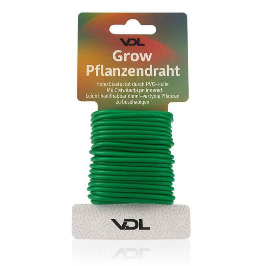 Pflanzendraht Grün 3,5 mm x 5 Meter – Pflanzen Biegedraht