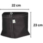Stofftopf 11 Liter 22 x 22 x 23 cm – Grow Pflanzsack