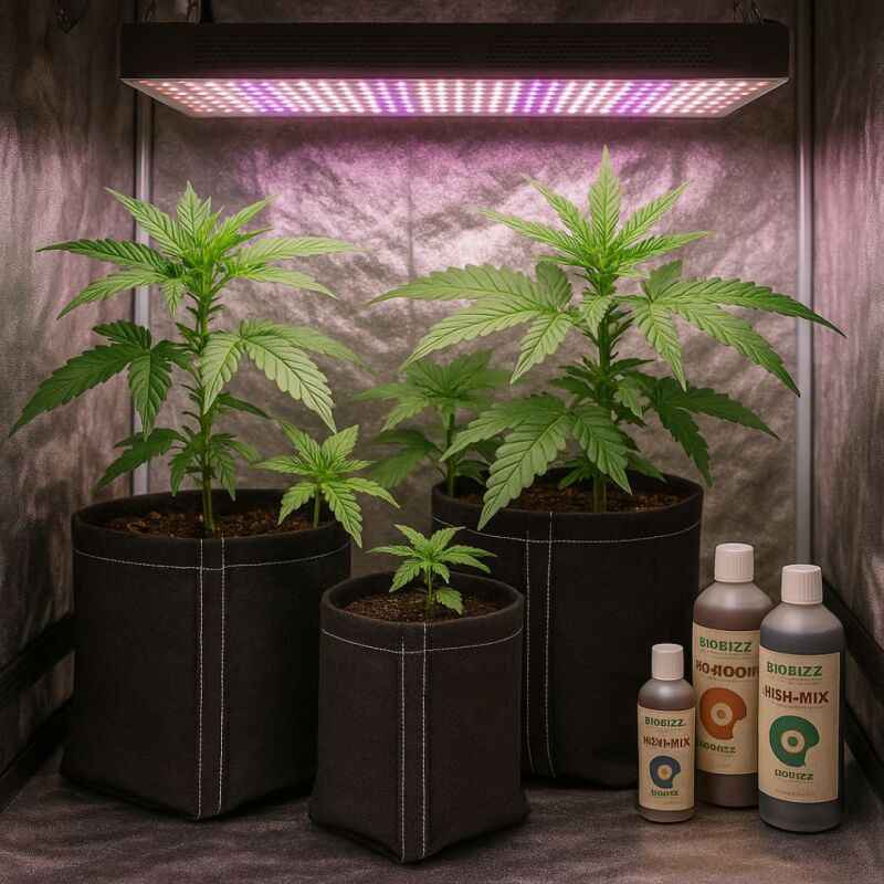 Stofftopf 19 Liter 27 x 27 x 27 cm – Grow Pflanzsack