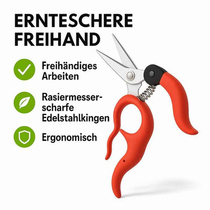 Gartenschere Freihändig – Ergonomische Pflanzenschere