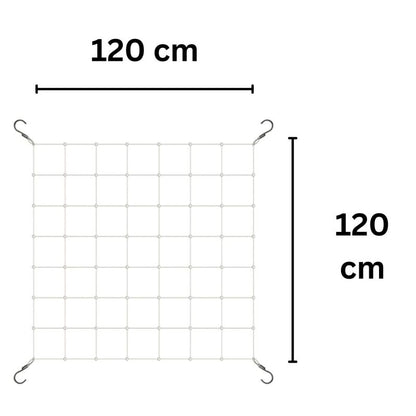 Pflanzennetz Web-IT 120 x 120 cm – Pflanzen Ranknetz groß